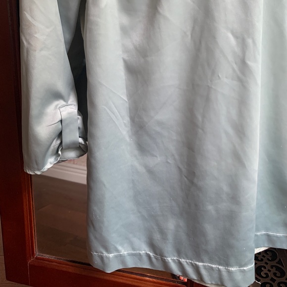 Dynamite satin quarter sleeve shirt - Picture 5 of 6